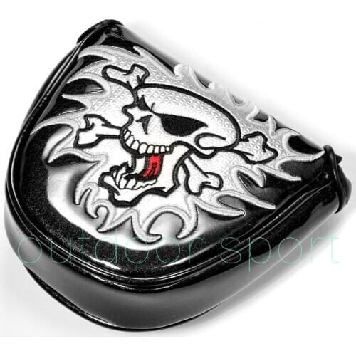 Golf Mallet Head Cover Putter Cover with Magnetic Closure Golf Headcover USA Flag Free Shipping