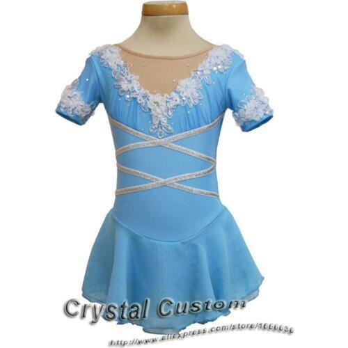 Custom Ice Figure Skating Dresses For Adult Spandex New Brand Vogue Figure Skating Competition Dress For Women DR2522