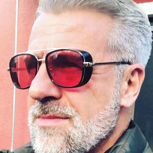 Classic Vintage Steampunk Sunglasses For Men And Women Luxury Punk Celebrity Designer Sun Glasses