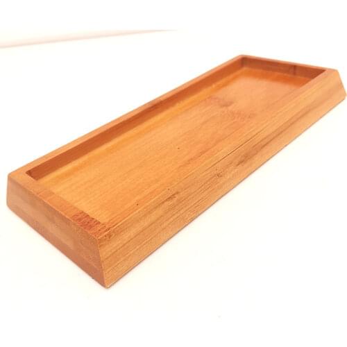 Fixed sharpener kitchen durable non-slip base rectangular household bamboo knife holder whetstone Bamboo