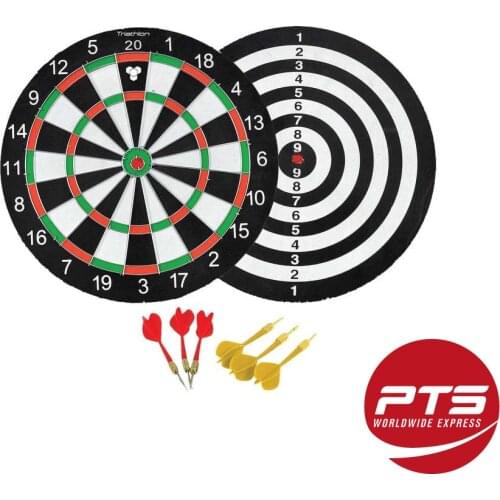 New Indoor Professional 17-inch Dartboard Dart Board Double-sided Dart Board Entertainment Tools Flockin with 6 pcs Needle Darts