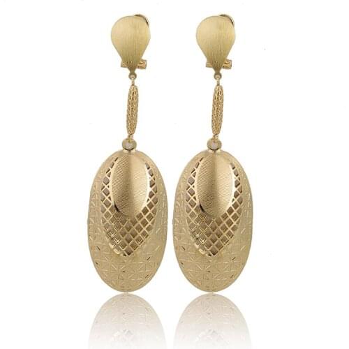 Wholesale Fashion Dubai gold-color Jewelry Sets Costume Big Design Nigerian Wedding African Beads Jewelry Sets