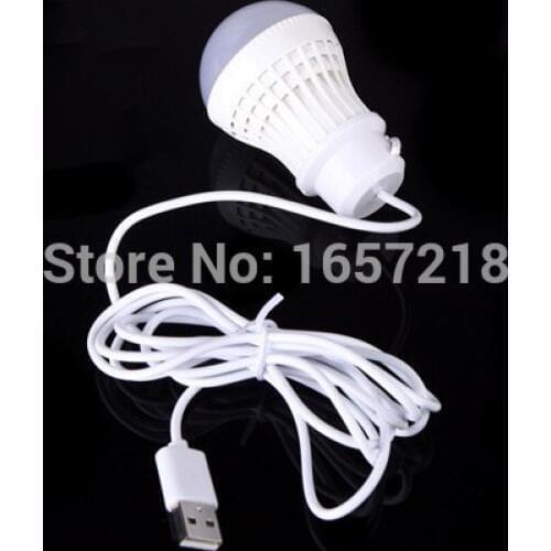 5V 9W Mobile LED Bulb Lamp Light with USB Interface Lighting Bulbs Tubes Energy Saving 360 Degree Indoor outdoor High Brightness