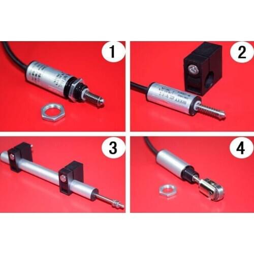 PM-11MM diameter Precision Small Micrometer Linear Displacement Sensor 50MM