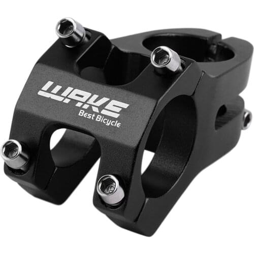 31.8mm adjustable Bicycle Stem Bicycle MTB Bike Aluminum Short Handlebar Stem Riser Fixed Bike Bar Stem Wholesale