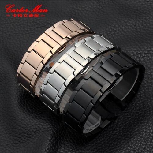 New High quality watchband 22mm for AR2447 2448 2432 2433 2434 men watch bracelet curve end