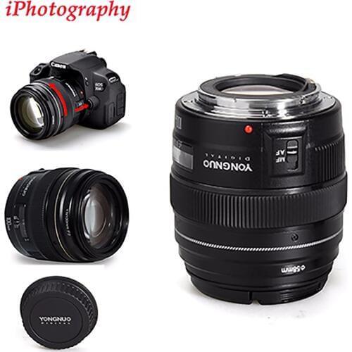 YONGNUO YN100mm F2/F2N AF/MF Lens Large Aperture Standard Medium Telephoto Prime Lens Fixed Focal For Nikon,For Canon Camera