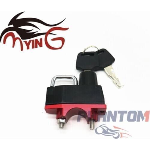 Helmet Lock For HONDA CRF1000L CRF250L CRF250R CRF450X CRF450R CRF230L CRF230M CRF250M CRF250X Motorcycle Handlebar Bar Clamp