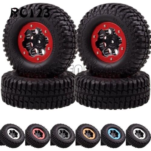 1:10 4P 1.9 "Beadlock Velg Hubs & 100 Mm Super Swamper Tyre Voor Rc Rock crawler RC4WD TRX4 CC01 D90 D110 SCX10 Nieuwe Enron
