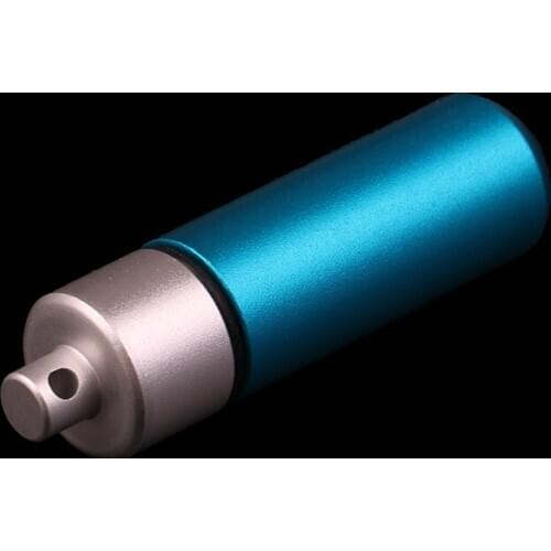 1pc Waterproof Pill Box Case Mini Pills Box Container Aluminum Alloy Medicine Bottle Keychain For Outside