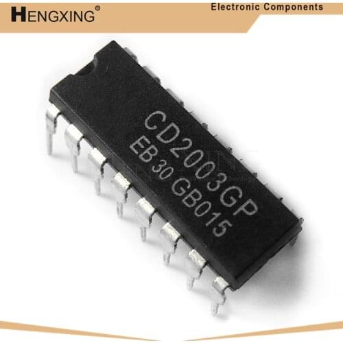 10piece CD2003GP DIP16 CD2003 DIP 2003GP DIP-16 new and original IC In Stock