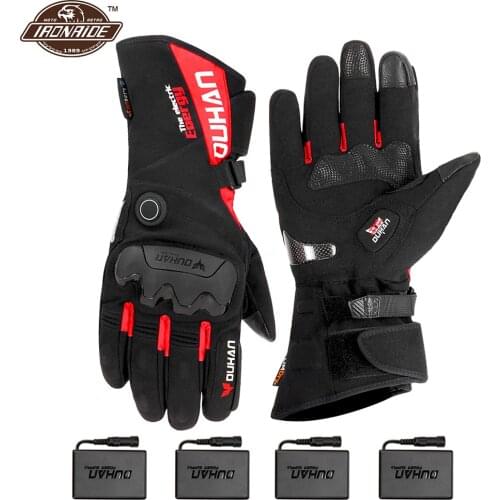RIGWARL Motorcycle Gloves Winter Waterproof Guantes Motorbike Riding Gloves Thermal Fleece Lined Touch Screen Gloves Gant Moto