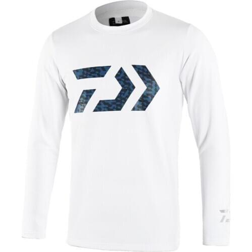 2020 DAIWA Fishing Clothing Cool Sportswear Mosquito Proof Long Sleeve Autumn Fishing Shirt Quick Dry Sunscreen Fishing Jersey