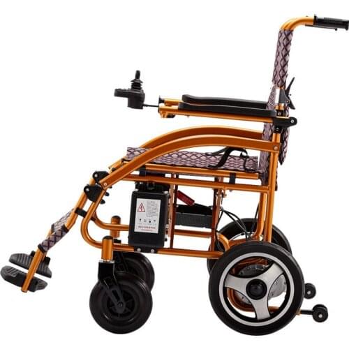 6014 rechargeable stair-climbing wheelchair brushless motor wheelchair folding chair manual electric