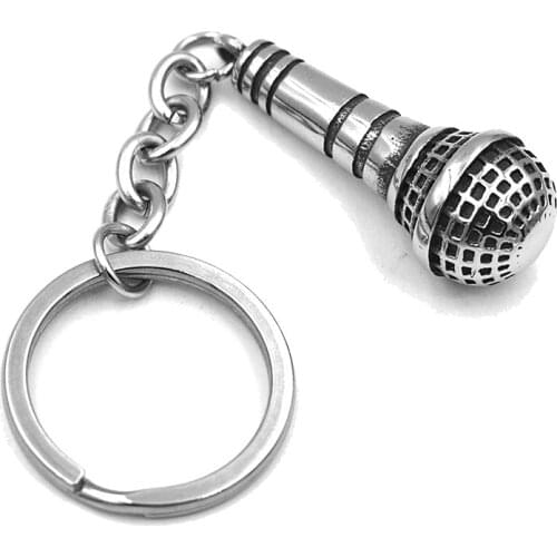 316L Stainless Steel Key Chain Diver/Fish/Heart Pendant Key Ring DIY Car Bag Pendant Belt Trinkets Jewelry Accessories