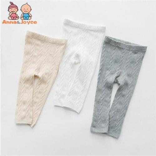 Childrens Pantyhose Cotton Padded Terry Warm Leggings Striped Baby Pants TSK0135