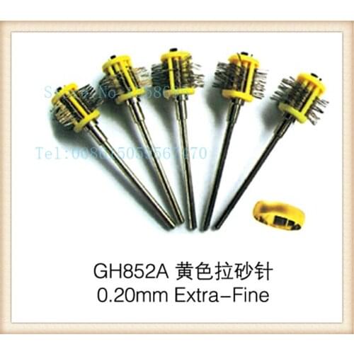 Diy jeweler Mounted Matt Brush Blue Color 0.2mm Wire 10pcs/ pack jewelry Polishing Brush dental polishing brush