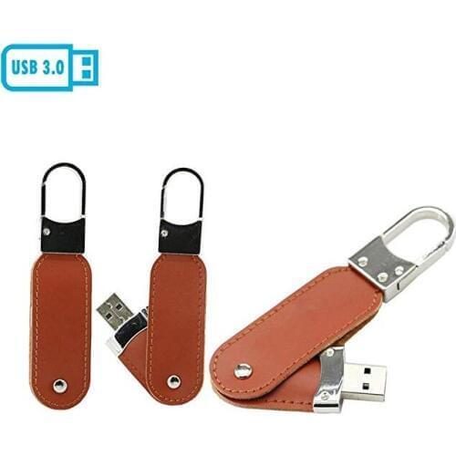 Leather USB Flash Drive Pen Drive Memory Stick Card USB 3.0 Flash Disk Thumb Drive U Disk 8GB 16GB 32GB 64GB 128GB