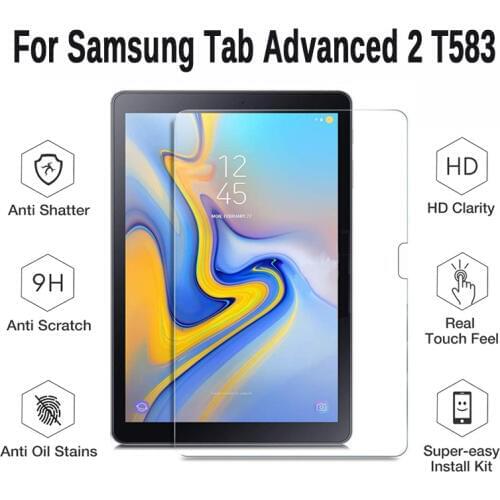 HD Tempered Glass For Samsung Galaxy Tab Advanced 2 10.1 SM-T583 10.1'' Tablet Screen Protector for T583 Protective Film Glass