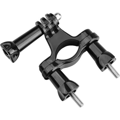 Motorcycle Bicycle Handlebar Bracket for GoPro Hero 5 6 7 8 Sports Camera Aluminum Clip Holder Mount For Osmo Action Accessories
