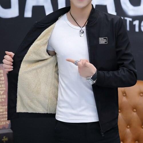 New Mens Bomber Zipper Jacket Winter Male Fleece Warm Coats Casual Streetwear Hip Hop Slim Fit Pilot Jackets Mens Clothing 4XL