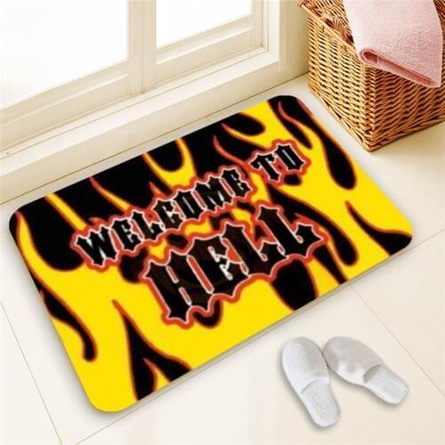 Hot Sale Custom All Sorts Of Design Door Mat Art Design Pattern Printed Carpet Floor Hall Bedroom Cool Pad Fashion Rug 40x60cm