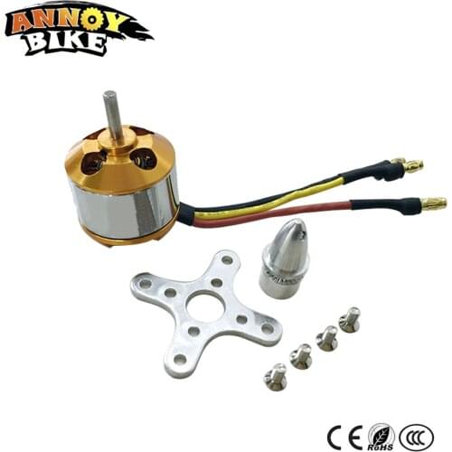 Airplane Remote Control Model Brushless Motor D2826 2826 930KV 1000KV 1200KV 1400KV 1800KV 2200KV 2450KV Toys Helicopter Part