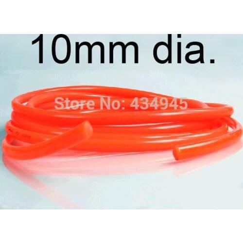 New 10mm dia. polyurethane Belt PU bobbin tape round driving strape glaze belting shiny side mill finish refacing band