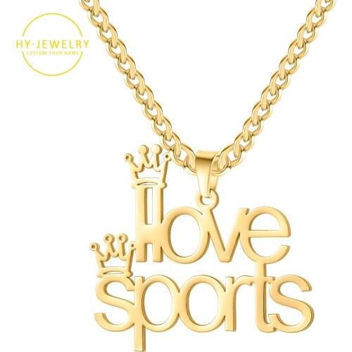 Custom Name Necklace Customized Initial Names Necklace Queen Name Necklace For Girlfriend 18kGold Plated Stainless Steel Jewelry