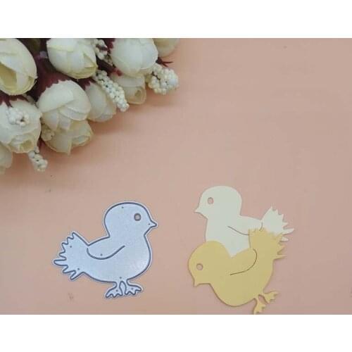 Easter Chick Chicken Cutting Dies without clear stamp 2018 New cutting die for DIY Scrapbooking Decorative Dies