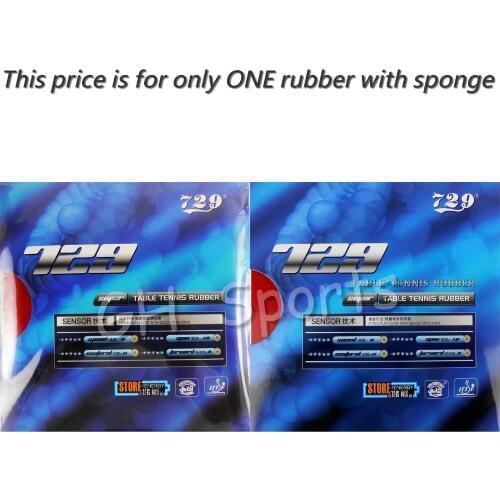 RITC 729 Friendship SUPER FX GuoYuehua Pips-In Table Tennis PingPong Rubber With Sponge