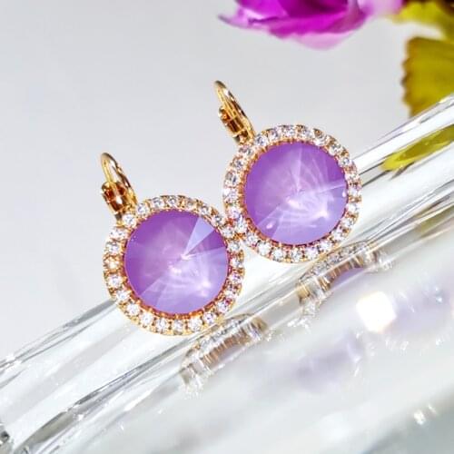 Trend Crystal Fashion Drop Earring made with Austrian Crystal for Girls Party New Bella Designer Dangle Earings Christmas Bijoux