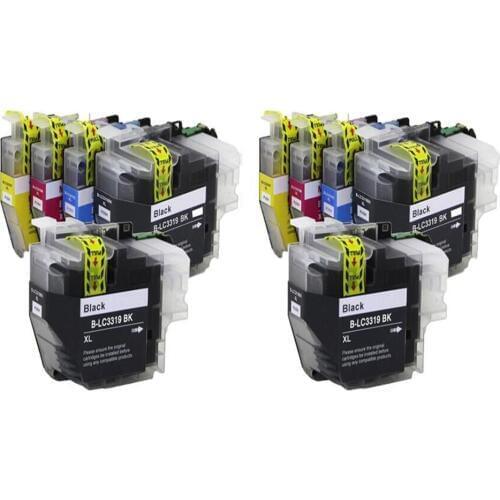 10PK LC3319 compatible Ink Cartridge for Brother MFCJ5330,5730,6530,6730,6930 Printer