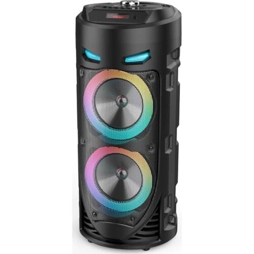 Outdoor High-power Wireless Bluetooth Speaker Portable Sound Column 3D Stereo Subwoofer Square Dance Music Player Caixa De Som