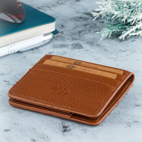High Quality Famous Brand multi compartment anti-theft, hand-held youth handbag Mens Wallet With Genuine Leather Guaranteed skin,para,card holder Product size: 10*8.5 product color: Brown