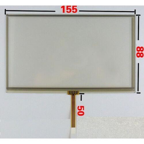 10 pcs 6.2-inch touch screen HSD062IDW1 on-board DVD navigation GPS bulk handwriting screen 155*88