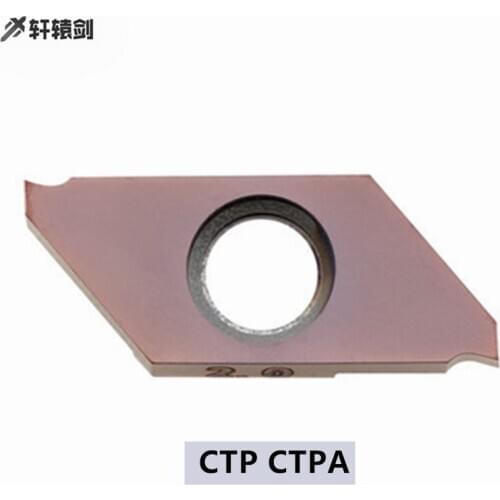 10PCS CTP CTPA 07 10 15 20 FR FRN XM9130 Core Machine Blade Flat Oblique FR Cutting Double-Head Groove Knife Stainless Steel