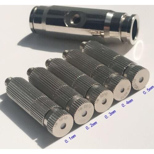 10PCS High Pressure Misting Nozzles Garden Agriculture Cooling Humidify Sprinkler with Hose Leak proof Quick Connector Coupling