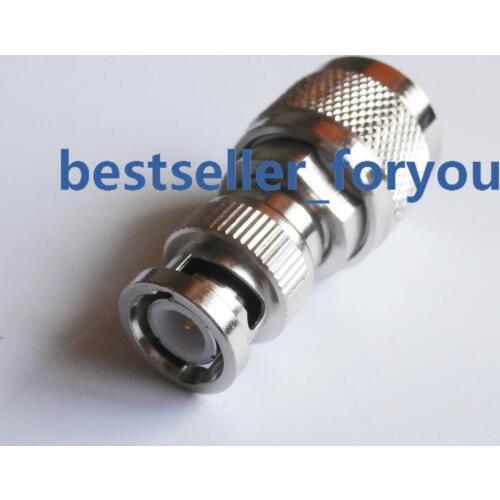 1X BNC-UHF adapter BNC male Plug to UHF PL-259 male straight rf connector