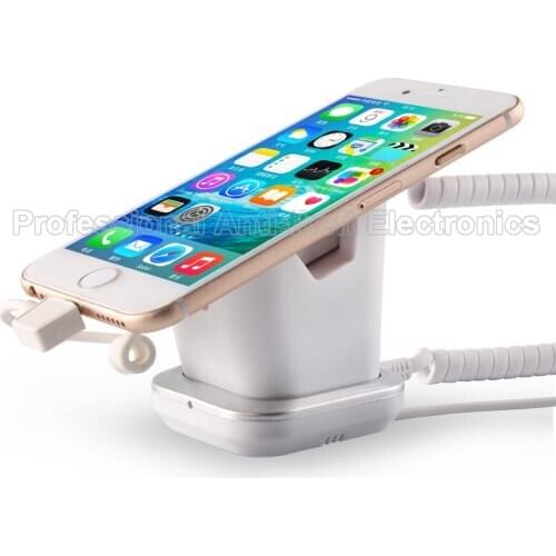 Mobile phone display stand anti-theft display holder with charging and alarm function 5pcs