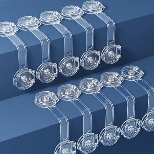 5pcsMulti-purposeFlexible Adjustable Children Safety Protection Drawer Pair Unlock Strap Lock System Security LockTool