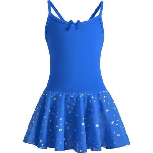 Ballet Leotards Dress Camisole Girls Ballet Dance Dancewear Gymnastics Leotard Strap Ballet Leotard Dress