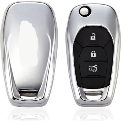 Car Key Case Chain Protective Case Tpu Soft Rubber for Chevrolet Cruz