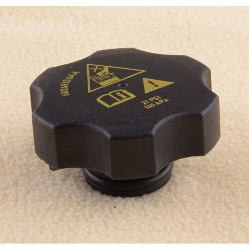 Car Black Engine Radiator Coolant Recovery Bottle Reservoir Cap Accessories 68249136AA Fit For Chrysler Jeep Dodge Ram