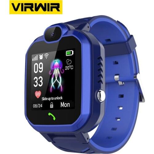 Children Smart Watch SOS Phone Call Watch Smartwatch For Kids With Sim Card Camera Photo Waterproof Kids Gift For IOS Android