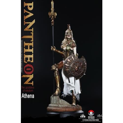COOMODEL X HOMER HS001 PANTHEON - ATHENA GODDESS OF WISDOM 1/6 Figure with Base