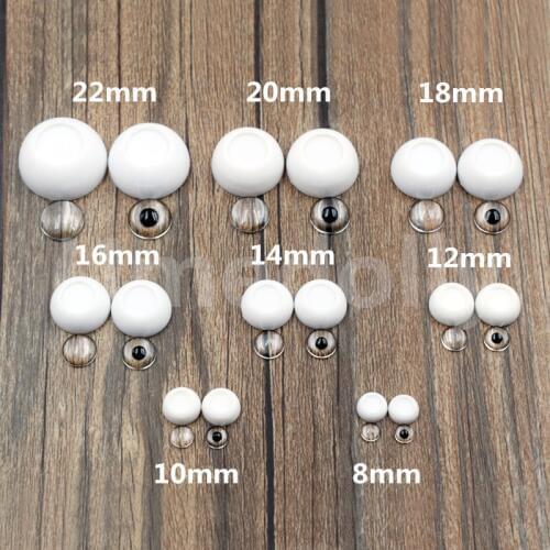 4 Pairs High Quality DIY Acrylic 1/3 1/6 1/8 BJD Doll Eyes 8mm 10mm 12mm 14mm 16mm 18mm 20mm 22mm Eyes for Toy Accessories