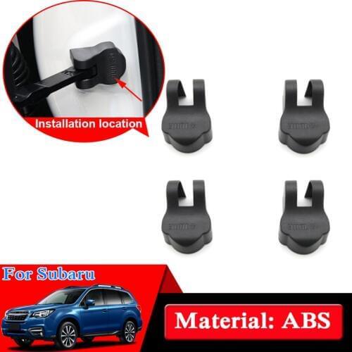 Door Check Arm Protection Cover For Subaru Forester Outback XV Legacy Impreza Car Door Lock Protective Covers Car Accessories