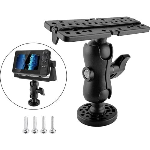 Marine Boat 360 Degree Depth Sounder Base Mount Universal Kayak Partisan