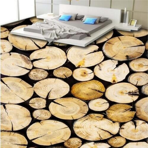 Beibehang Custom Fresco Wallpaper Any Size 3D Aesthetic Retro Nostalgic Natural Wooden 3D Floor Tile wallpaper for walls 3 d